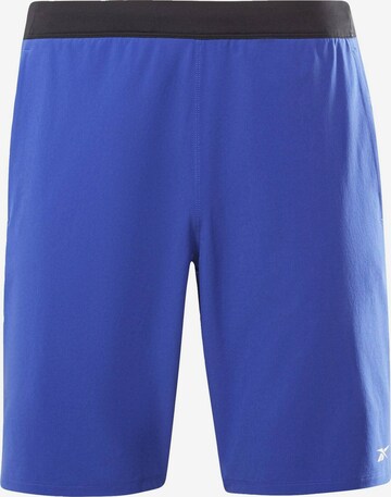 Reebok Regular Sportshorts in Blau