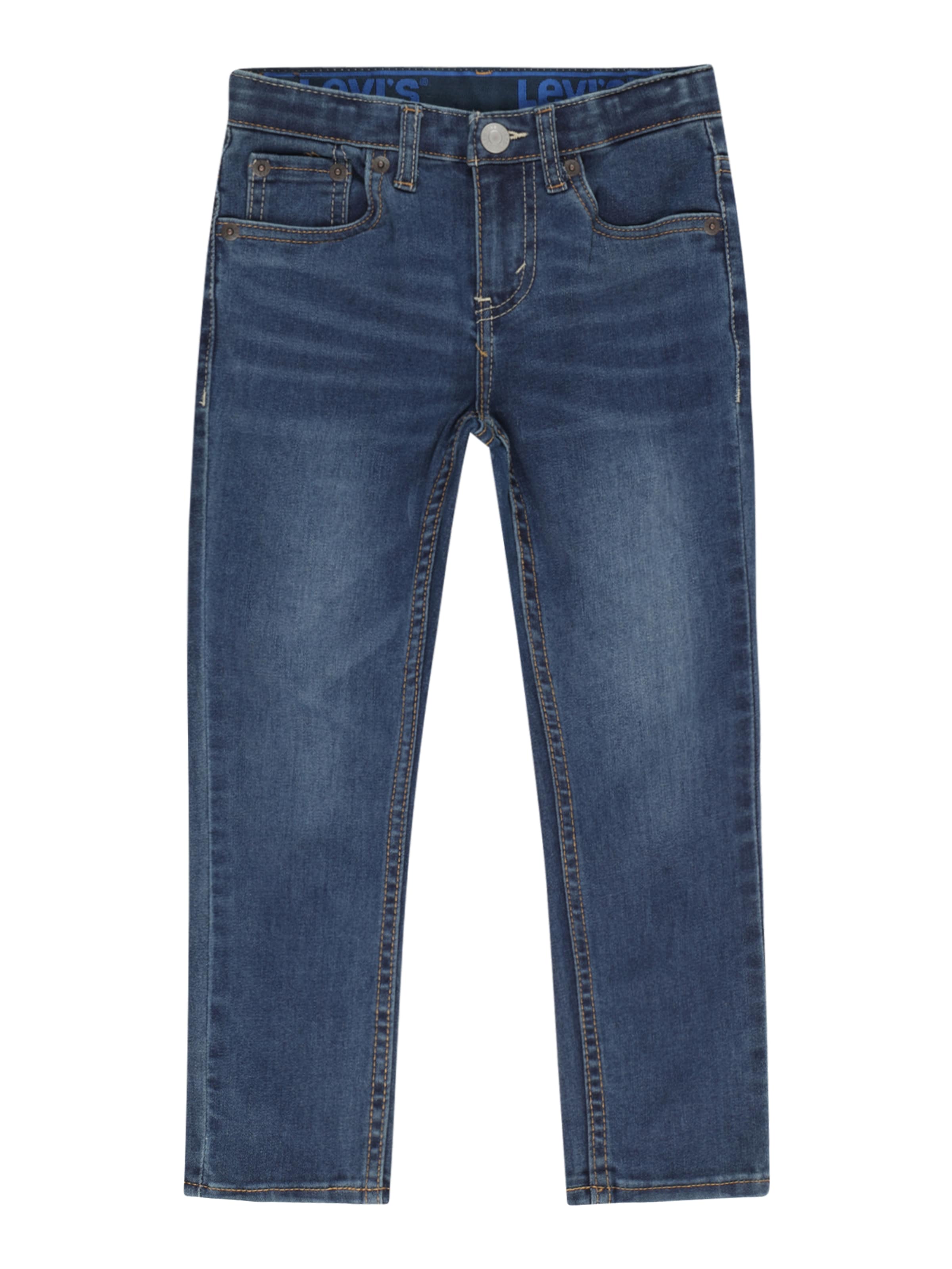 Levi's Kids Слим фит Дънки 'LVB-512' в синьо: отпред