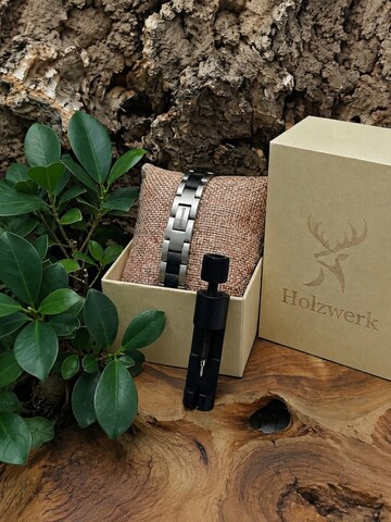 Holzwerk - Pulsera 'KALKSEE' en plata
