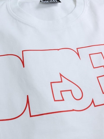 T-Shirt 'T-DIEGOR 250215' DIESEL en blanc