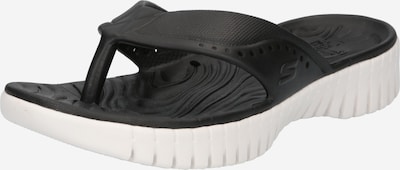 SKECHERS Klipklappere i sort / hvid, Produktvisning