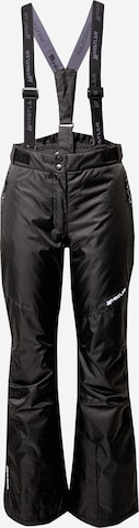 Whistler Regular Workout Pants 'Fairfax' in Black: front