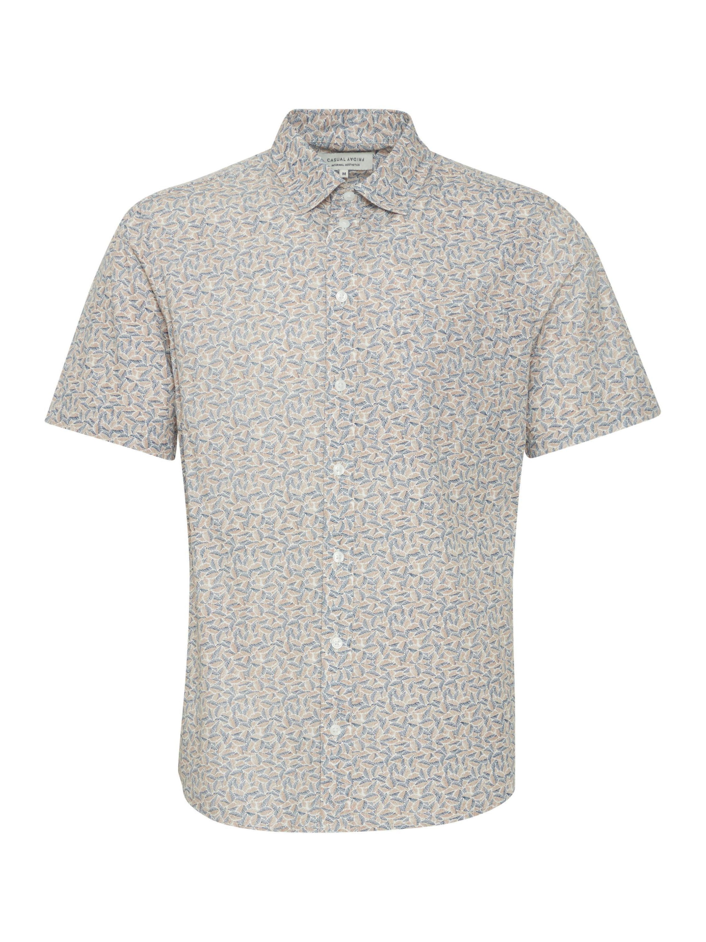 Casual Friday - Regular Fit Camisa 'Aton' em mistura de cores: frente