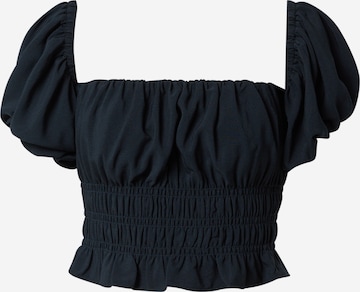 Abercrombie & Fitch - Blusa 'CHASE' en negro: frente
