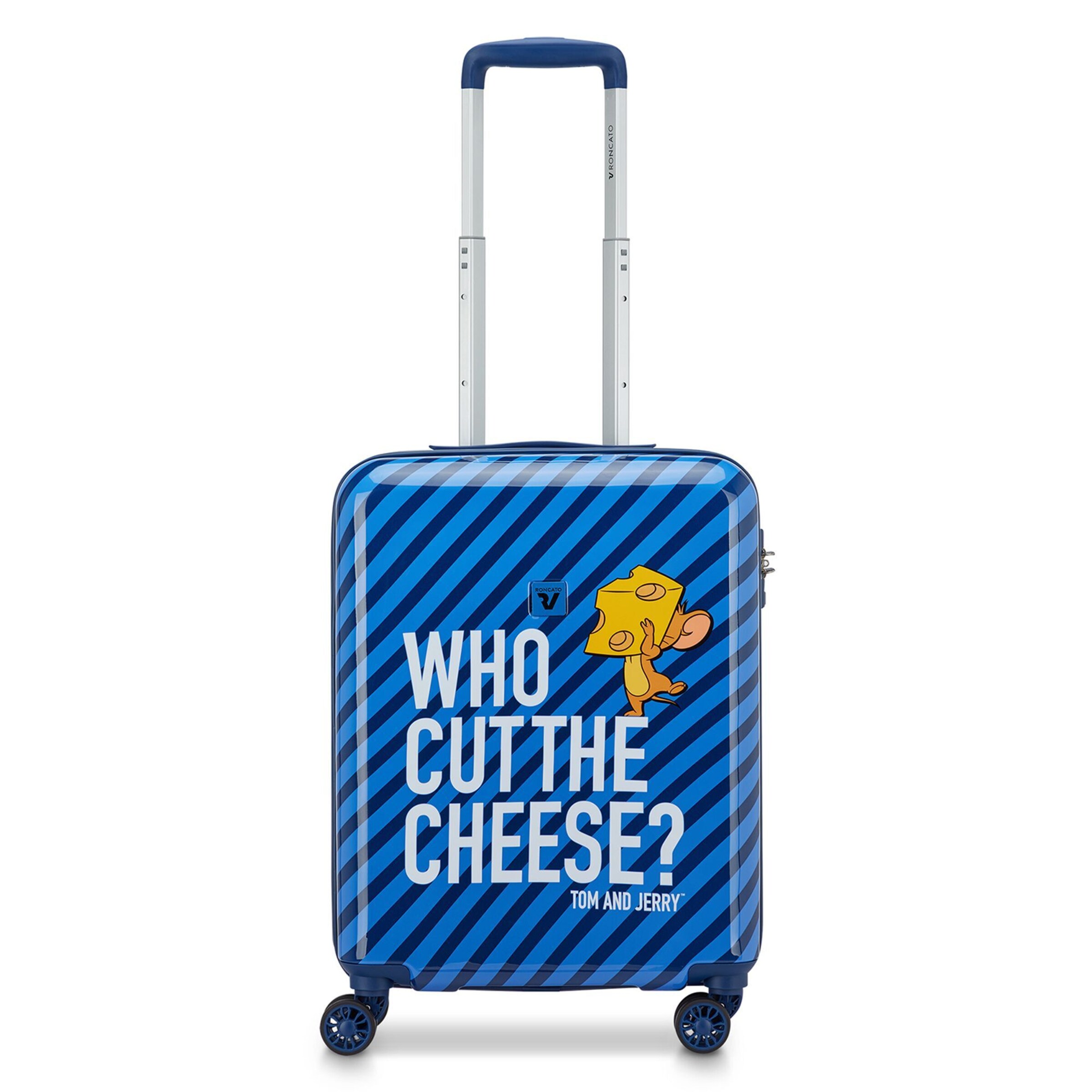 Roncato Trolley 'Warner Bros' in Blau: Vorderseite