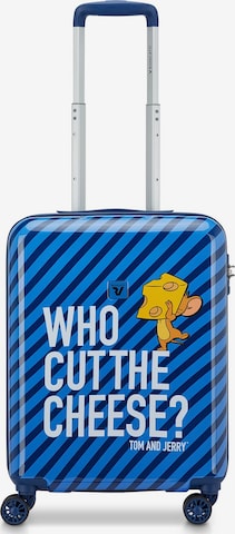 Roncato Trolley 'Warner Bros' in Blau: Vorderseite