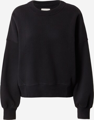 Abercrombie & Fitch Sweatshirt i svart: framsida