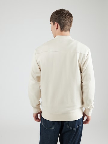 SELECTED HOMME Sweat jacket 'SLHMack' in Beige