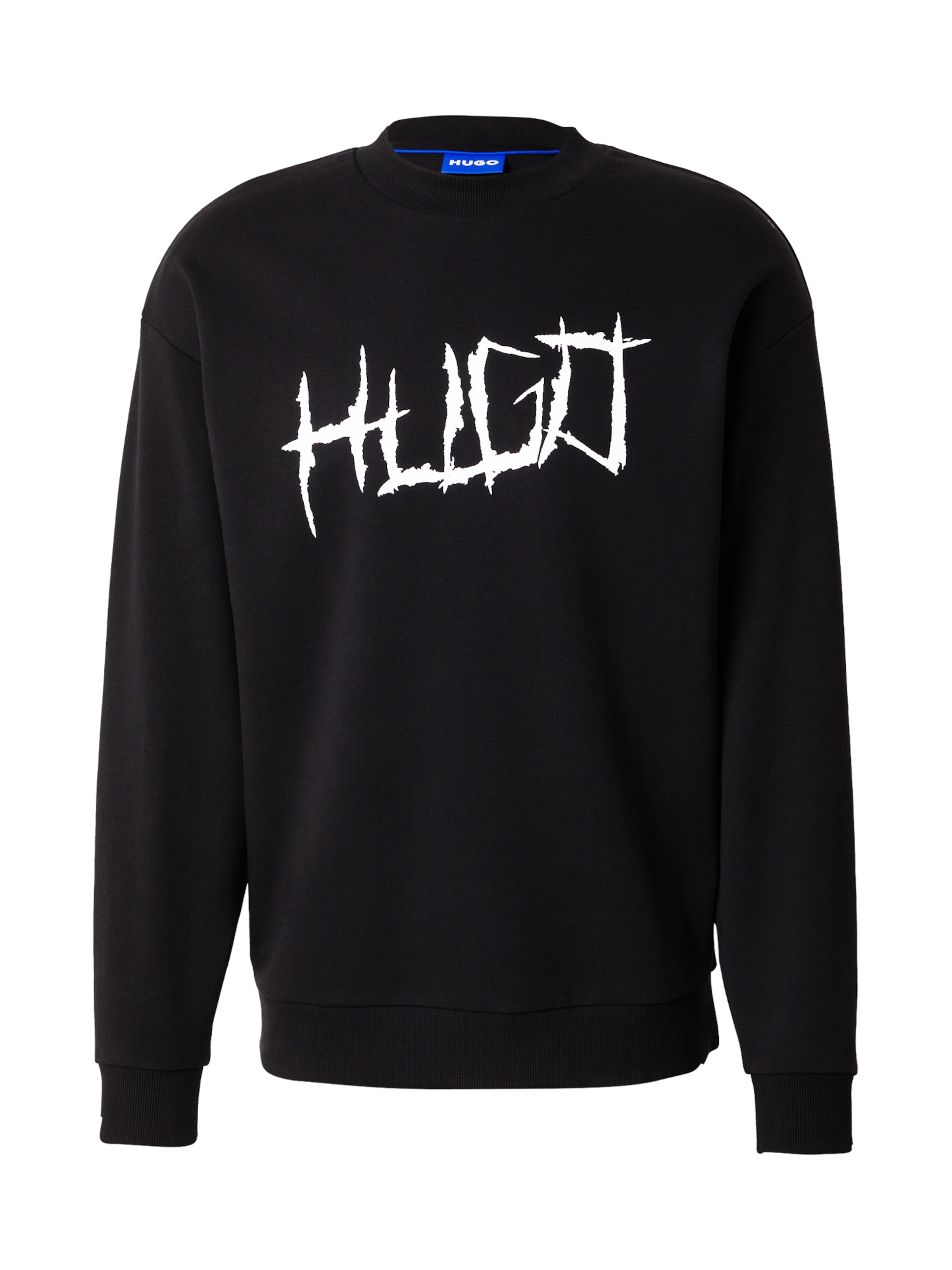 Sweat-shirt 'Namenex' HUGO en noir : devant