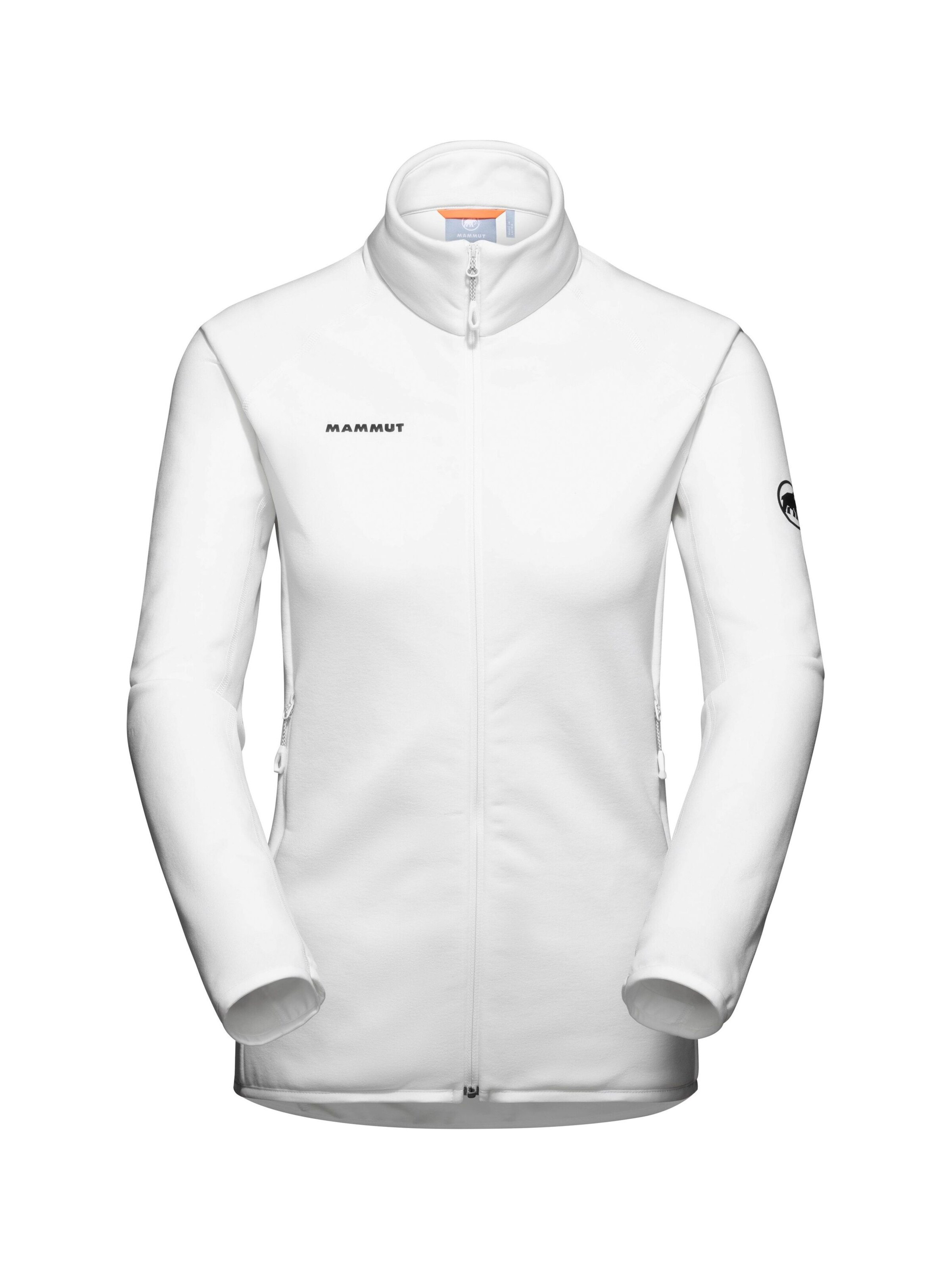 MAMMUT Fleecejacke  ‘Aconcagua’ in Weiß: Vorderseite