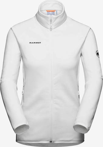 MAMMUT Fleecejacke ‘Aconcagua’ in Weiß: Vorderseite