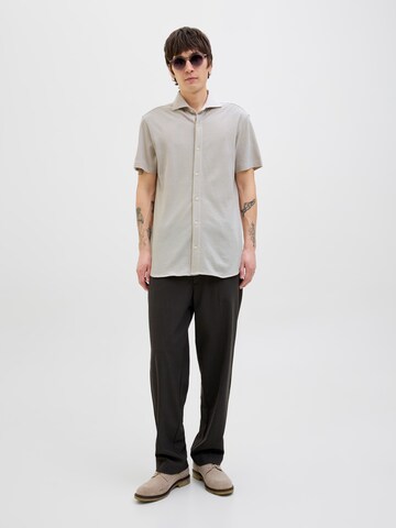 Jack & Jones Premium - Ajuste estrecho Camisa 'JPRBLALANCE' en gris