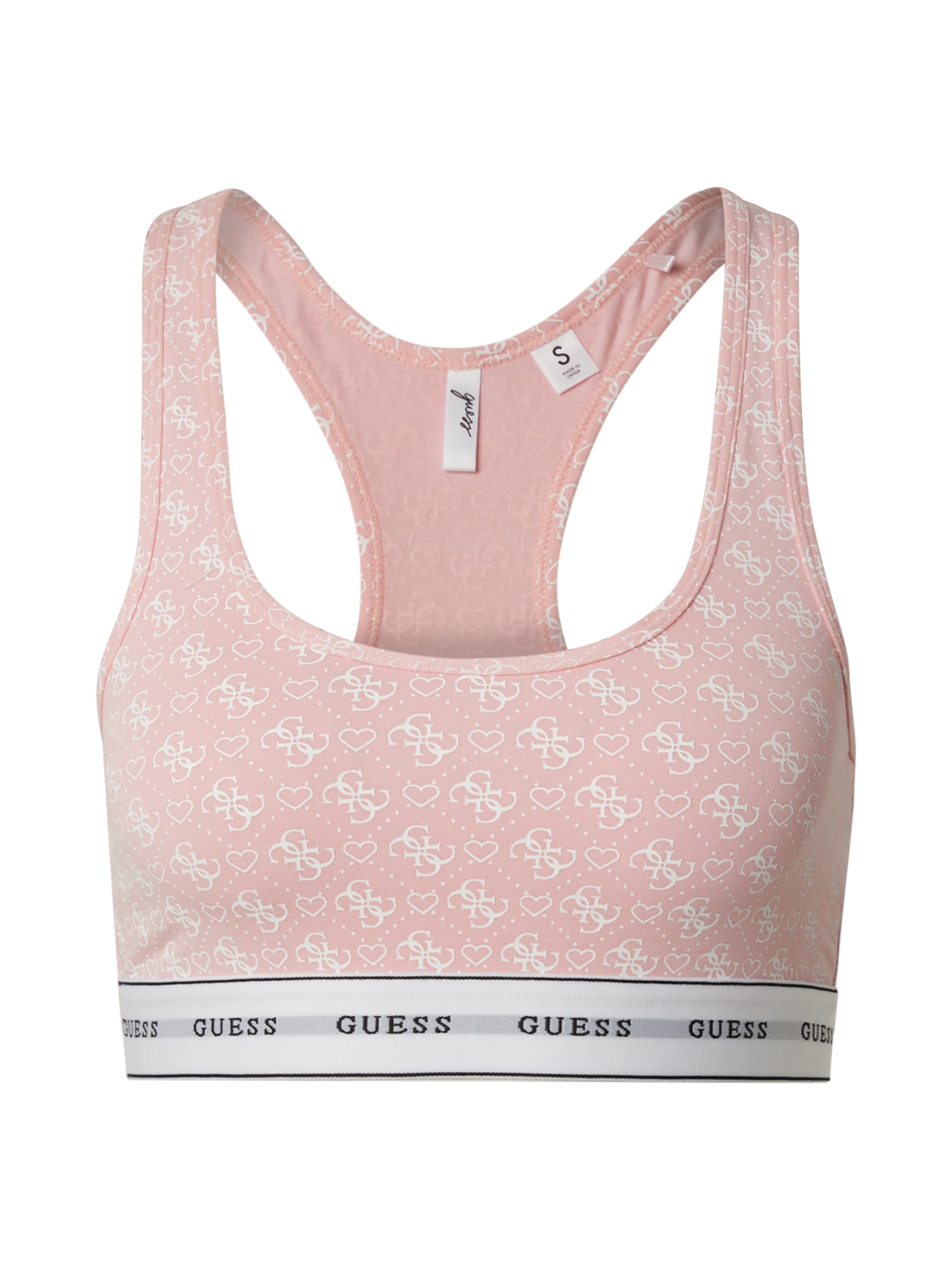 GUESS Bustier Melltartó 'CARRIE' - rózsaszín: elől