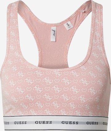 Bustier Soutien-gorge 'CARRIE' GUESS en rose : devant