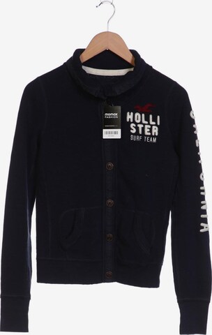 HOLLISTER Sweatshirt & Zip-Up Hoodie in M in Blue: front