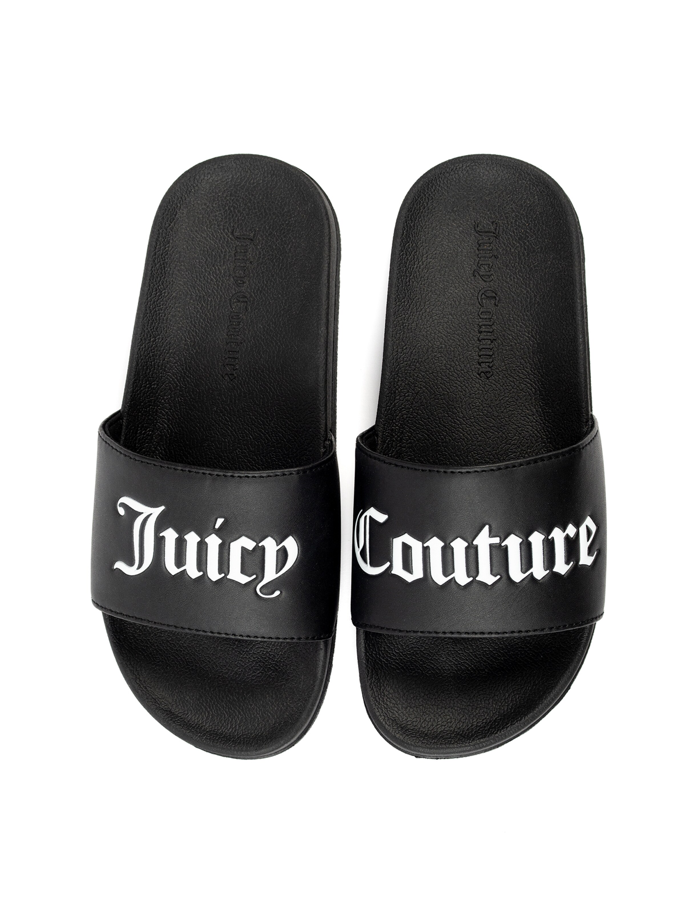 Ciabatta di Juicy Couture in nero: frontale