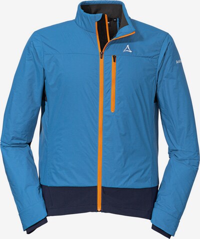 Schöffel Athletic Jacket 'Ins. Hybrid Jkt Rugged M' in Blue / Navy / Orange, Item view