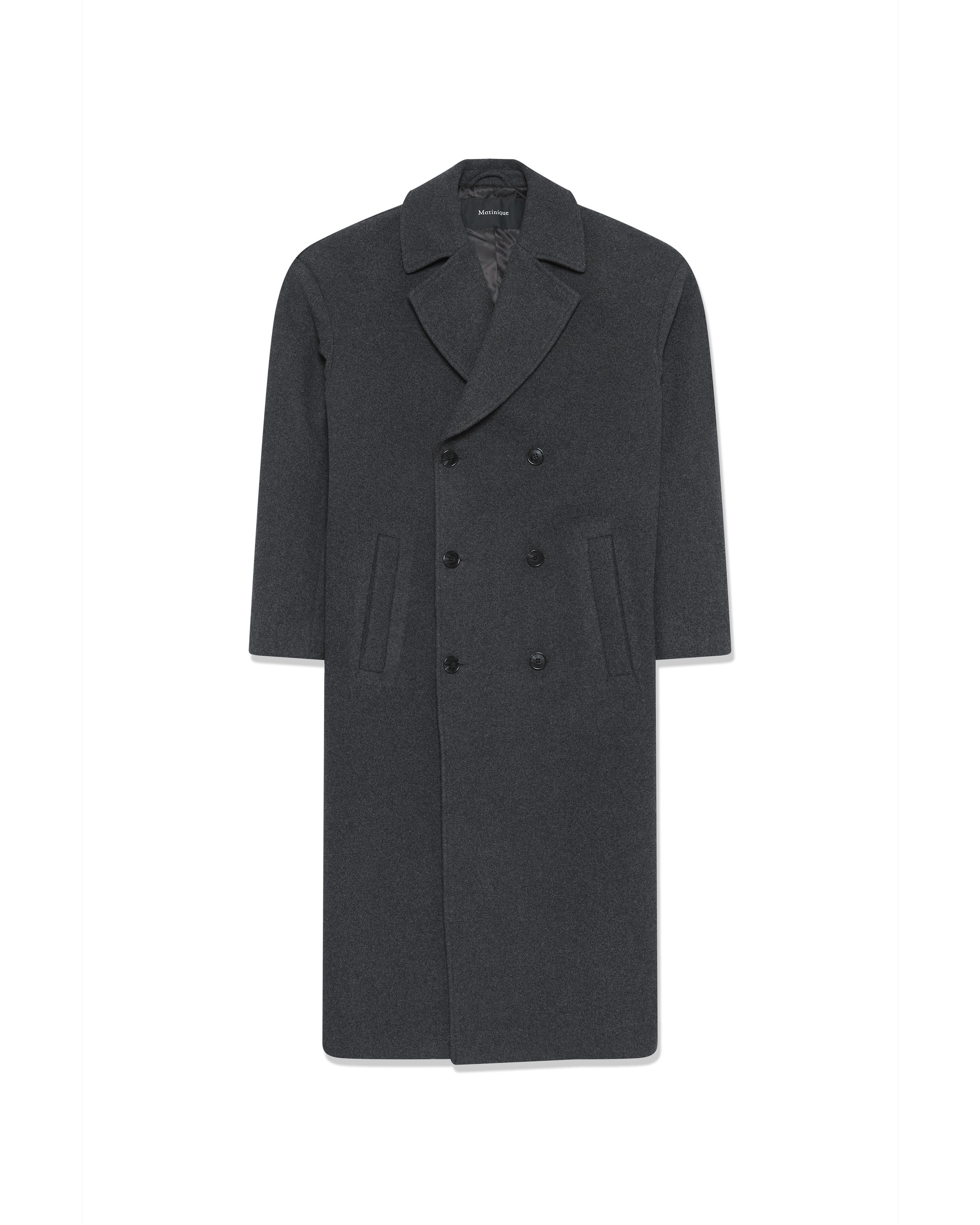 Matinique Overgangsfrakke 'Bullmer' i grå: forside