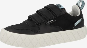 Palladium Sneakers 'Ace Kids Lo Strap' in Zwart: voorkant