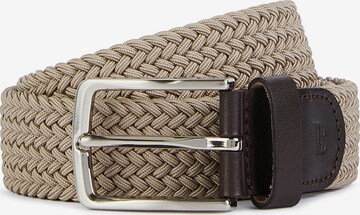 Boggi Milano Belt in Beige: front