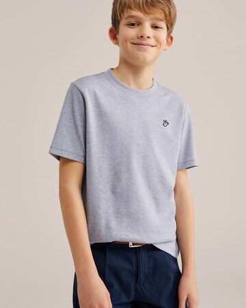 WE Fashion Majica | siva barva: sprednja stran