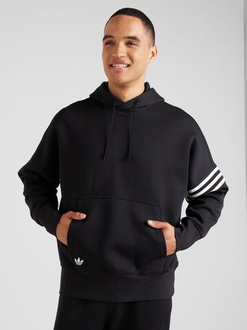 Felpa 'Neuclassics' di ADIDAS ORIGINALS in nero: frontale