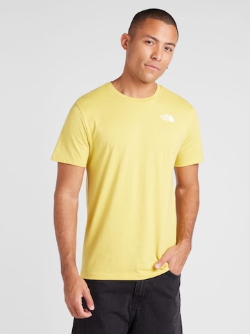 T-Shirt fonctionnel 'FOUNDATION HEATGRAPHIC' THE NORTH FACE en jaune