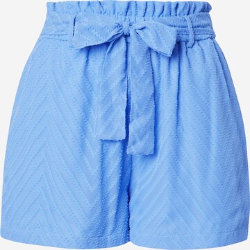 VILA Regular Панталон 'VIMICHELLE' в синьо: отпред