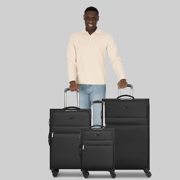 Ensemble de bagages 'Valencia' bugatti en noir : devant