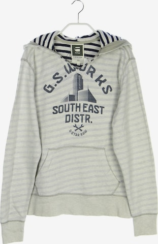 G-Star RAW Sweatshirt & Zip-Up Hoodie in S in Grey: front