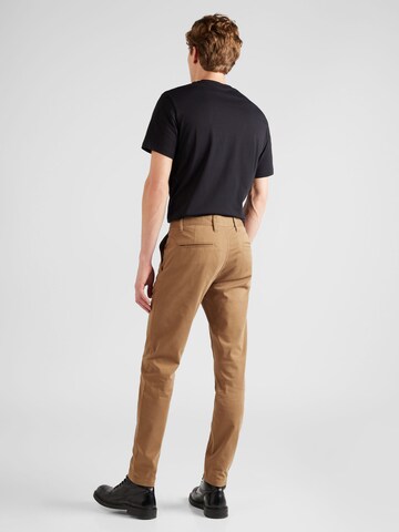 BOSS - Slimfit Pantalón chino 'Taber' en beige