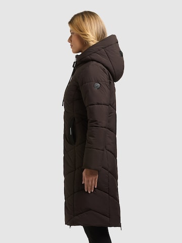 khujo Winterjas in Bruin