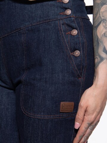 Queen Kerosin Regular Jeans 'Josie' in Blue