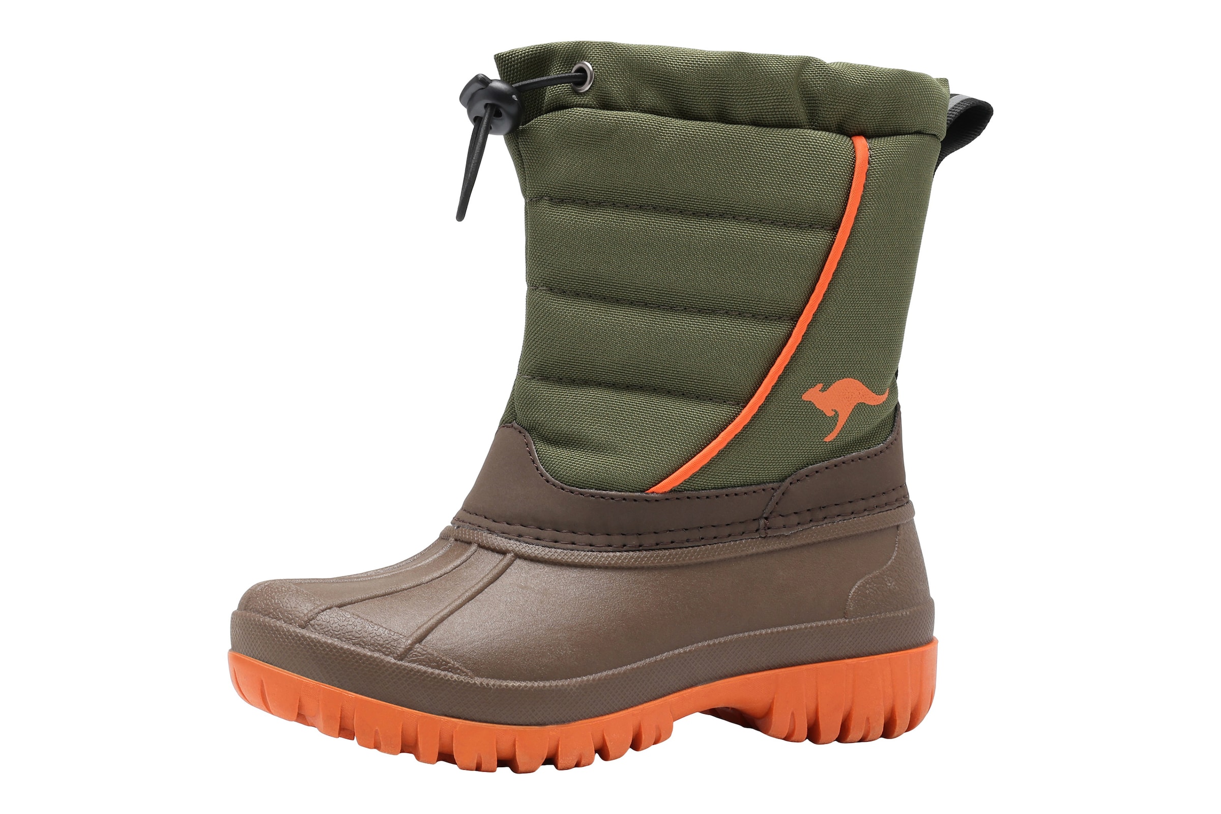 KangaROOS Rubber Boots in Green: front