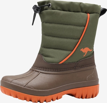 KangaROOS Rubber Boots in Green: front