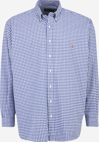 Polo Ralph Lauren Big & Tall Рубашка в Синий: спереди