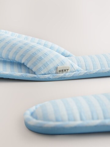 Next T-bar sandals in Blue