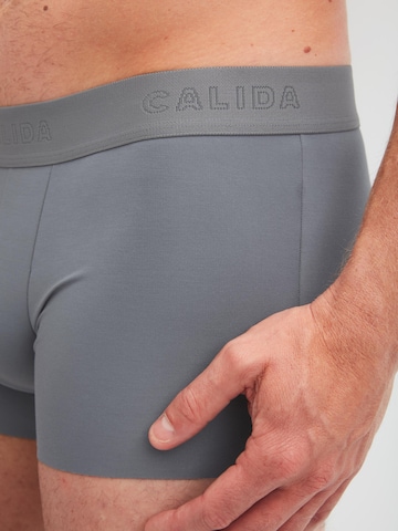 CALIDA Boxershorts 'Clean Line' in Grijs