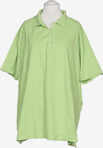 Ulla Popken Poloshirt 11XL in Grün: Vorderseite