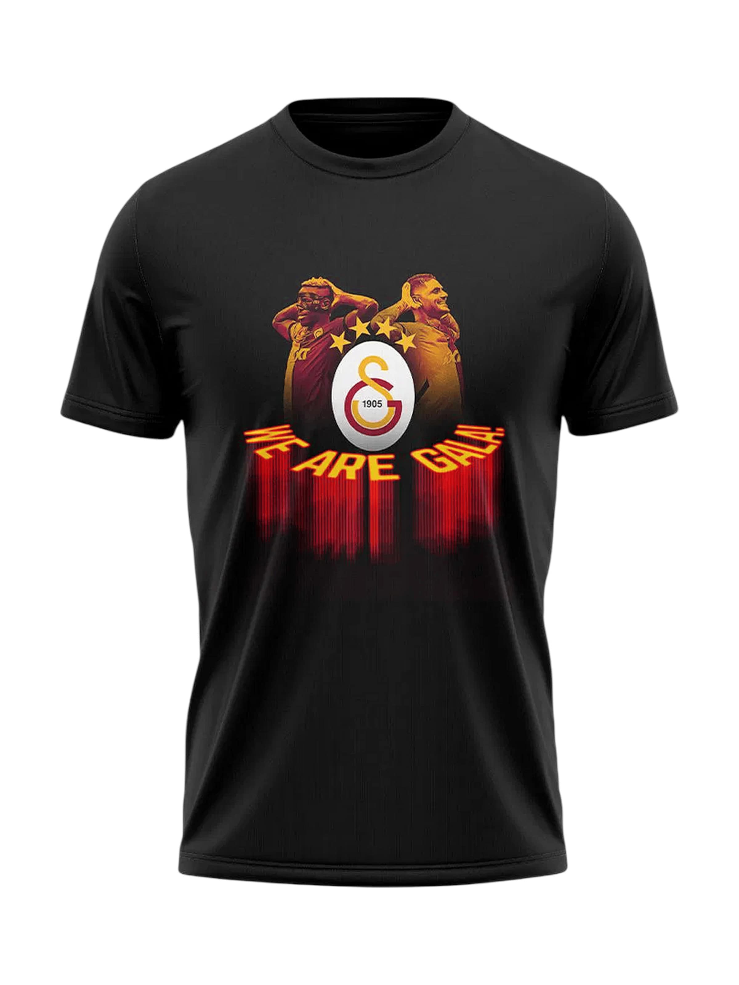 Galatasaray Funkcionális felső - fekete: elől