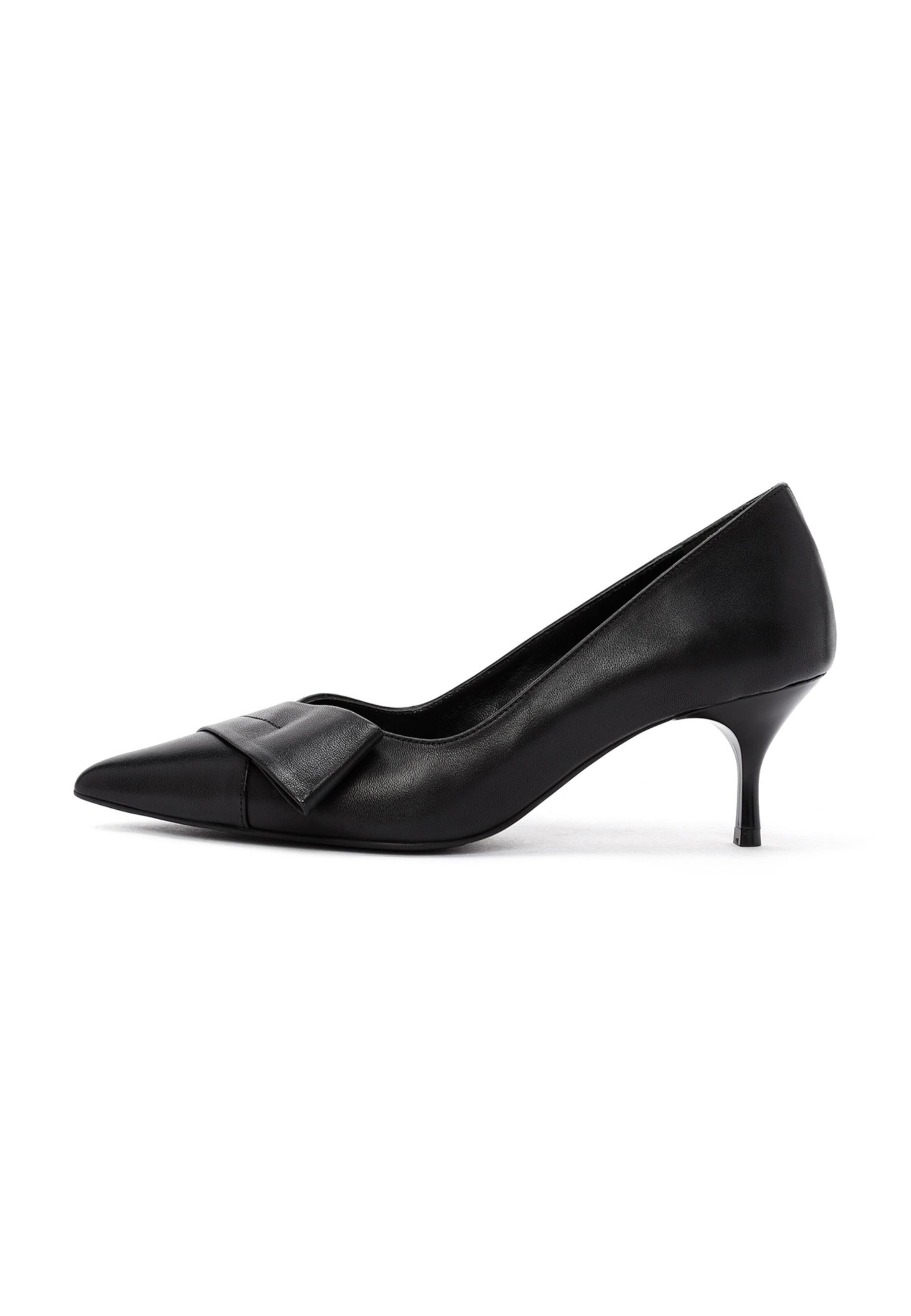 Derimod Pumps in Zwart: voorkant