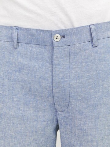 Coupe slim Pantalon à plis 'RIVIERA' JACK & JONES en bleu