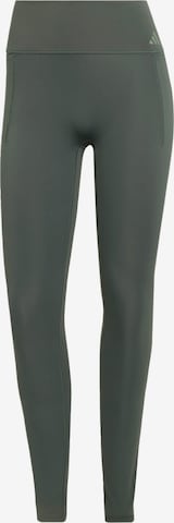 ADIDAS PERFORMANCE - Pantalón deportivo 'Optime' en verde: frente