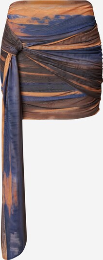 LeGer by Lena Gercke Rok 'Sari' in de kleur Navy / Bruin / Mosterd / Oranje, Productweergave