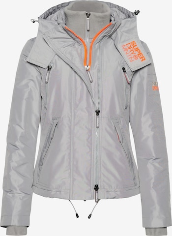 Superdry Übergangsjacke ' Mountain SD' in Grau: predná strana