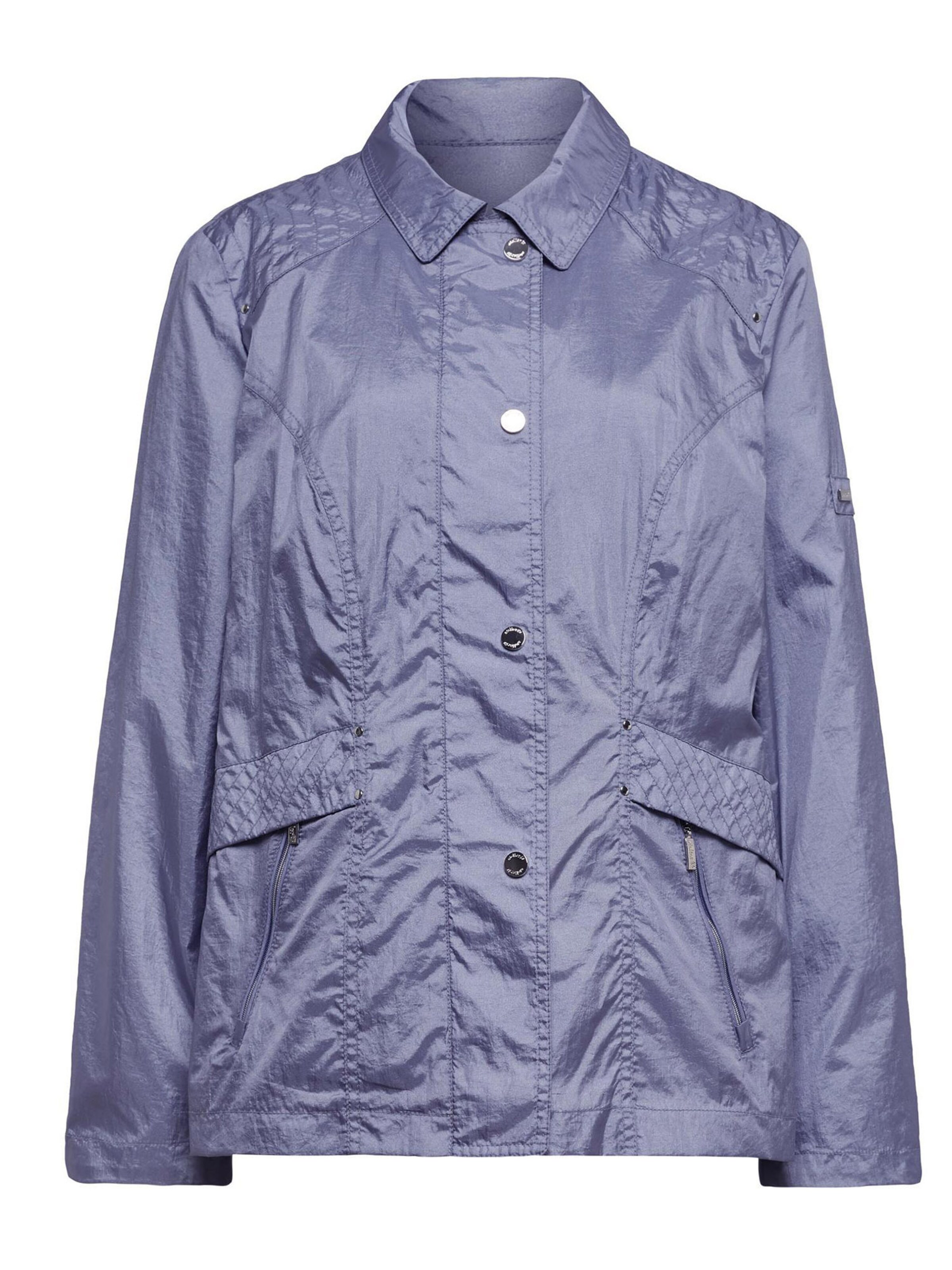 Goldner Between-Season Jacket in Blue: front