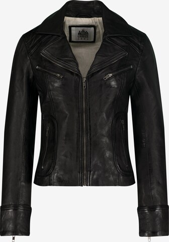 URBAN 5884® Lederjacke 'Juliette' in Schwarz: predná strana