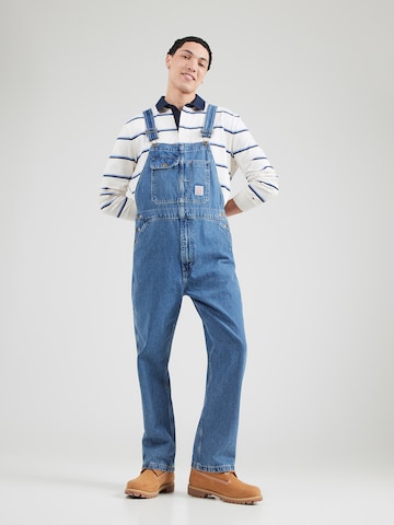 LEVI'S ® Loosefit Latzjeans in Blau: Vorderseite