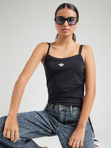 ADIDAS ORIGINALS Топ в Черный: спереди