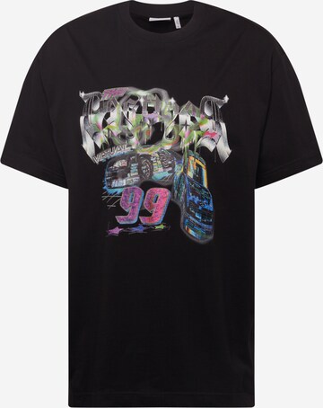 WEEKDAY Shirt in Zwart: voorkant